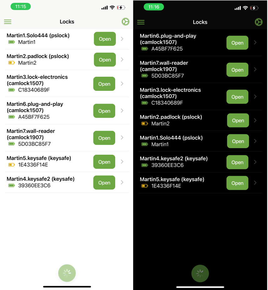 light and dark mode
